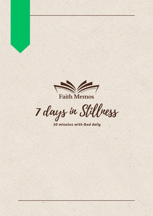 7 Days In Stillness Journal