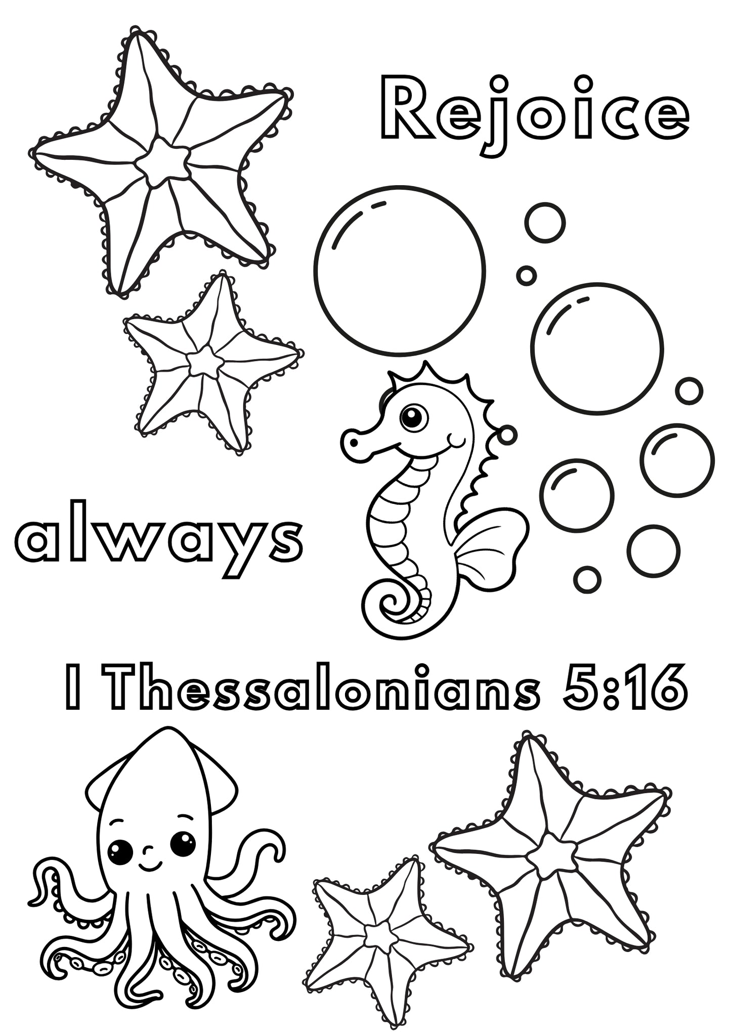 FREE: Scriptures Colouring Pack of 6