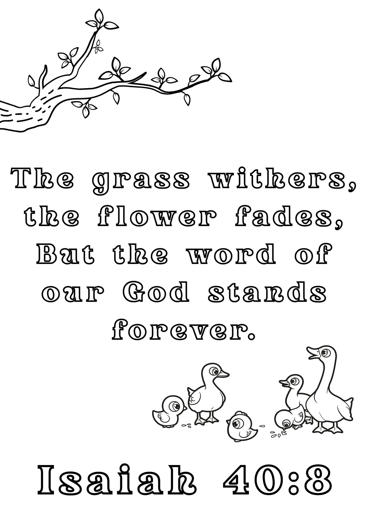 FREE: Scriptures Colouring Pack of 6
